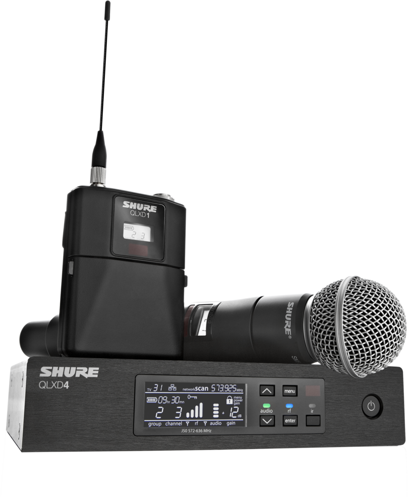 Sistema de Microfone QLXD4 Shure